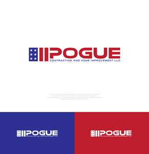 Logo Design by apik. for Pogue Contracting And Home Improvement LLC | Design: #35470604