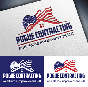 Logo Design by John Mark Arts for Pogue Contracting And Home Improvement LLC | Design: #35474106