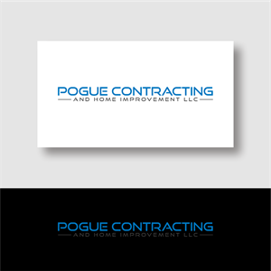 Logo Design by ganesaputu for Pogue Contracting And Home Improvement LLC | Design: #35472982