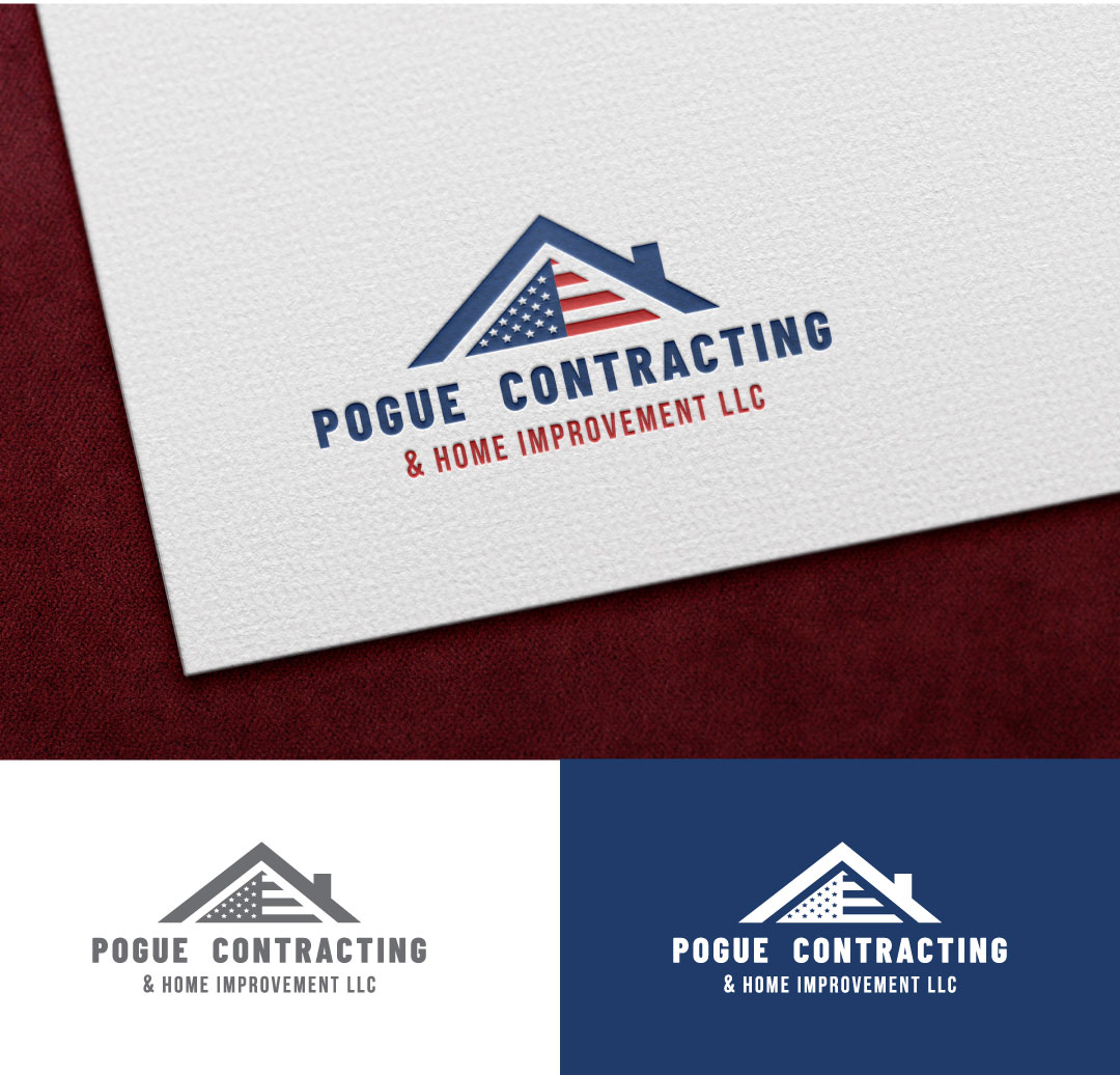 Logo Design by Karim Craft for Pogue Contracting And Home Improvement LLC | Design #35472212