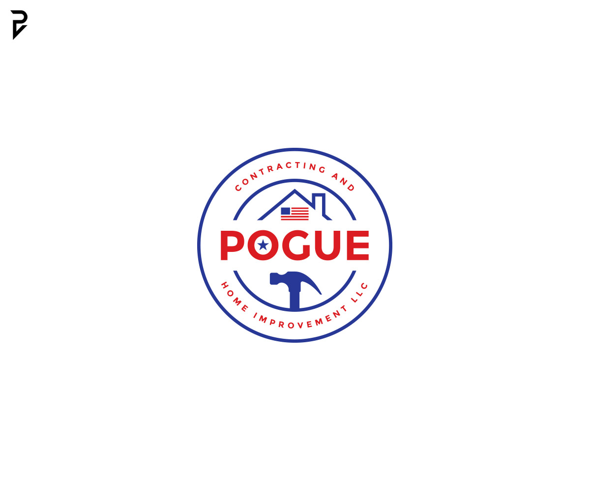 Logo Design by poisonvectors for Pogue Contracting And Home Improvement LLC | Design #35475998