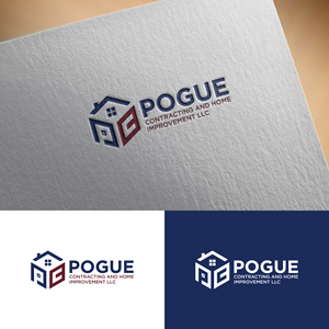 Logo Design by Mentality_Std for Pogue Contracting And Home Improvement LLC | Design: #35475341