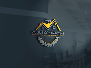 Logo Design by DesignPool01 for Pogue Contracting And Home Improvement LLC | Design #35489407