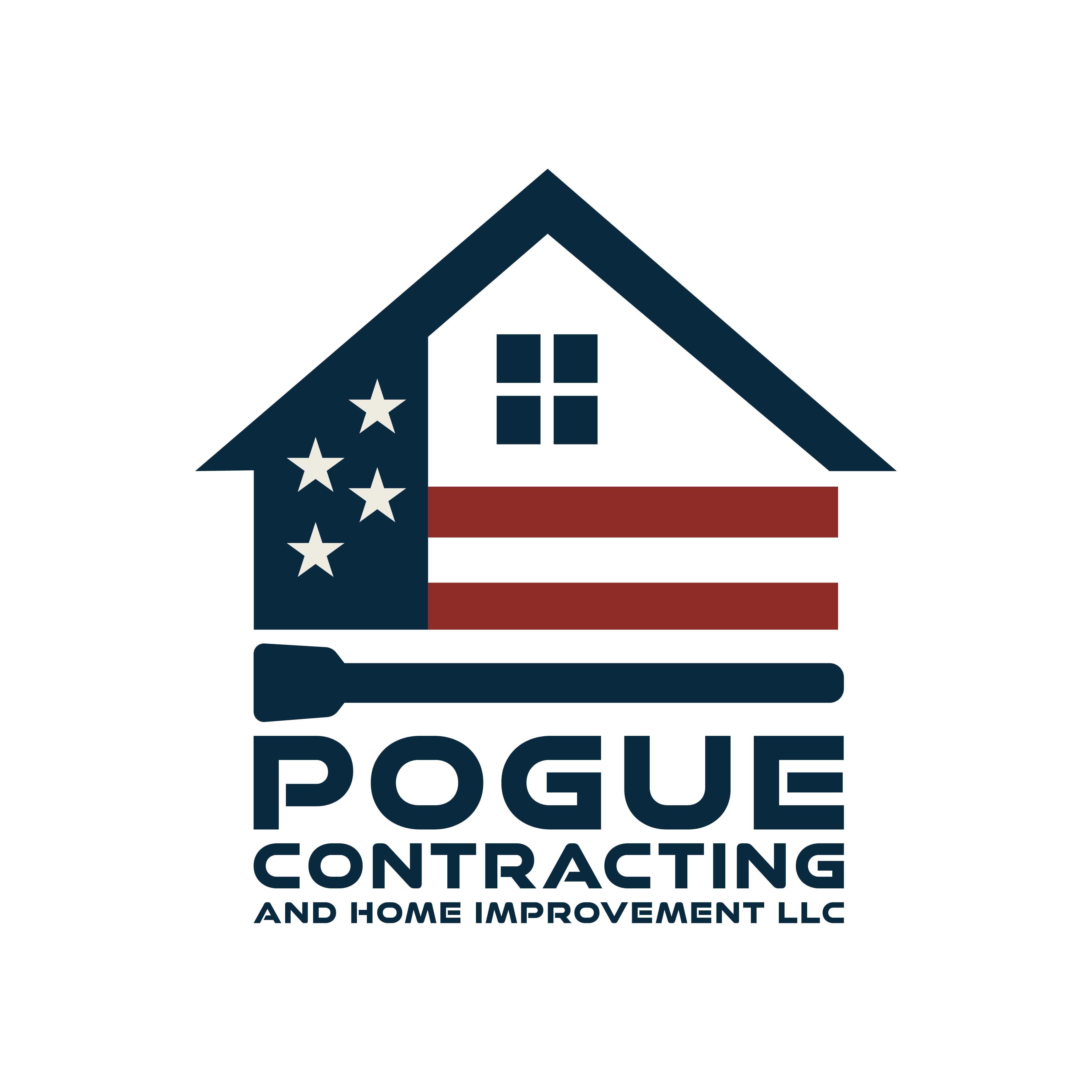 Logo Design by Max37 for Pogue Contracting And Home Improvement LLC | Design #35495286