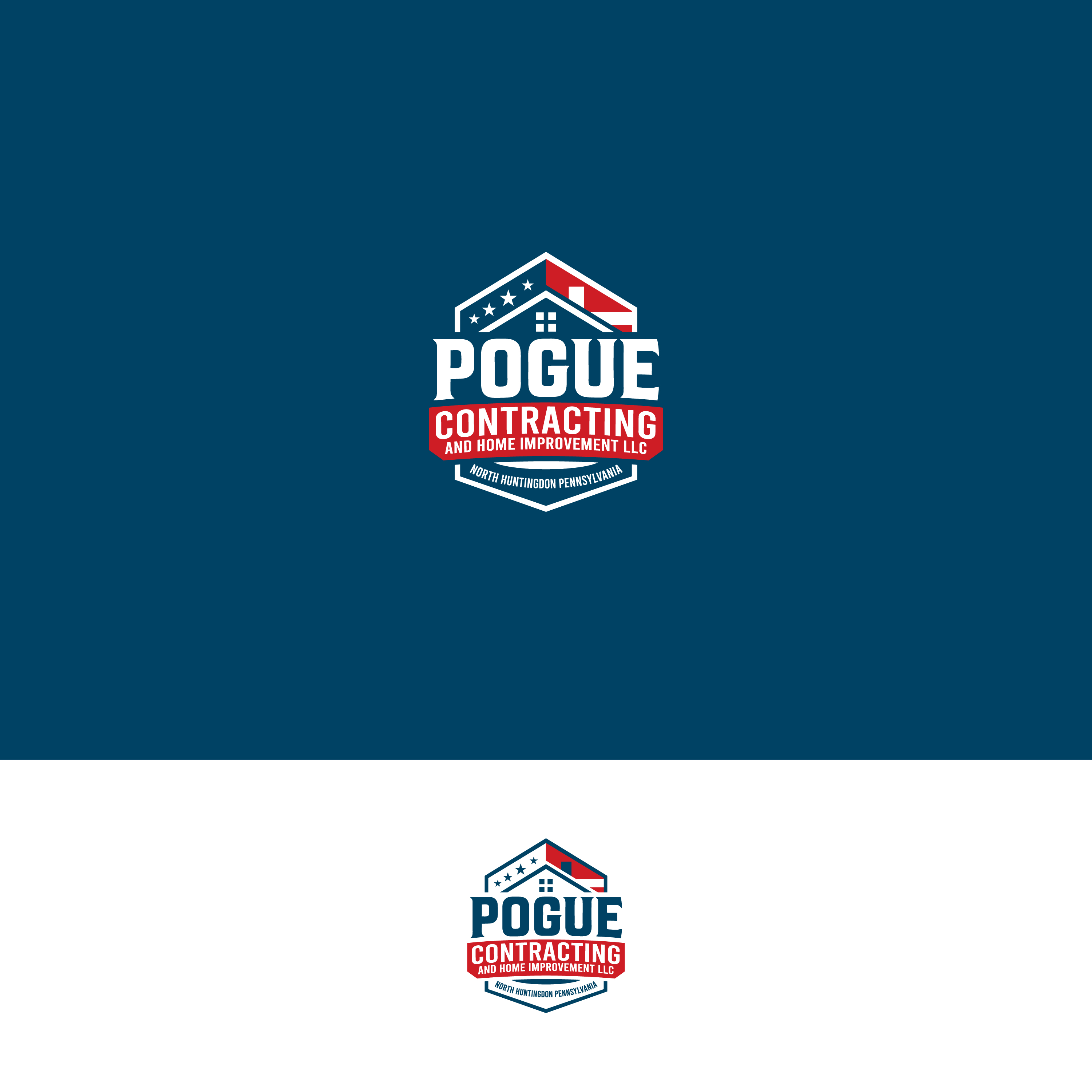 Logo-Design von arcoalex für Pogue Contracting And Home Improvement LLC | Design #35470615