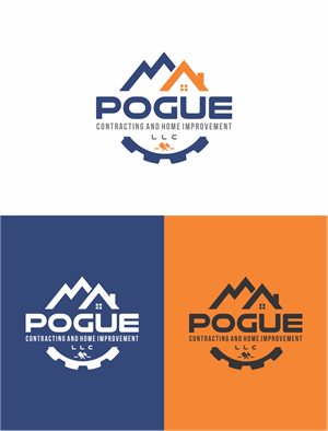 Logo Design by ree23 for Pogue Contracting And Home Improvement LLC | Design: #35473619