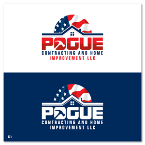 Logo Design by Sujit Banerjee for Pogue Contracting And Home Improvement LLC | Design: #35478570