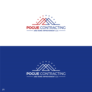 Logo Design by Sujit Banerjee for Pogue Contracting And Home Improvement LLC | Design: #35478572
