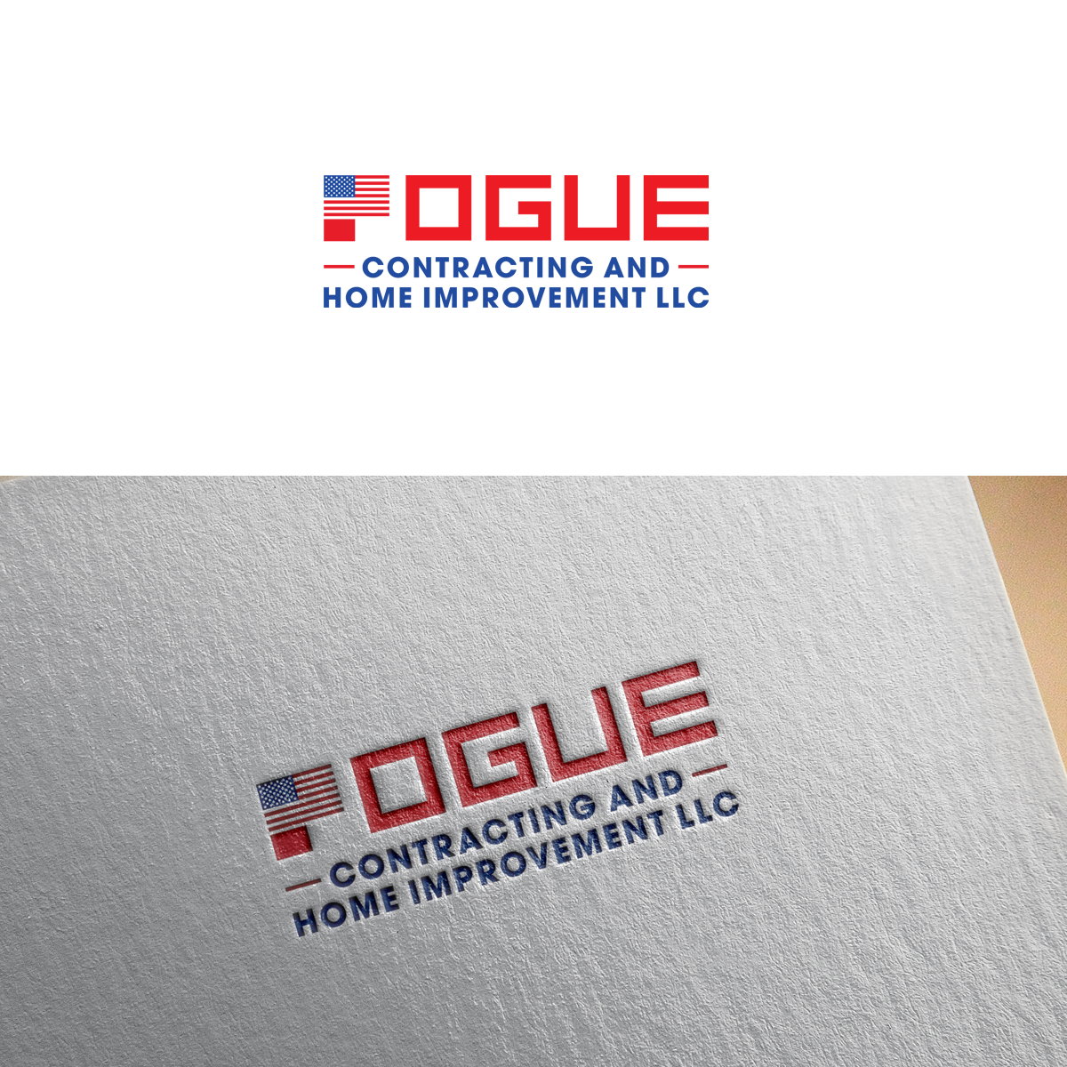 Logo Design by bijuak for Pogue Contracting And Home Improvement LLC | Design #35471631