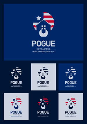 Logo Design by Saju-RS for Pogue Contracting And Home Improvement LLC | Design: #35502585