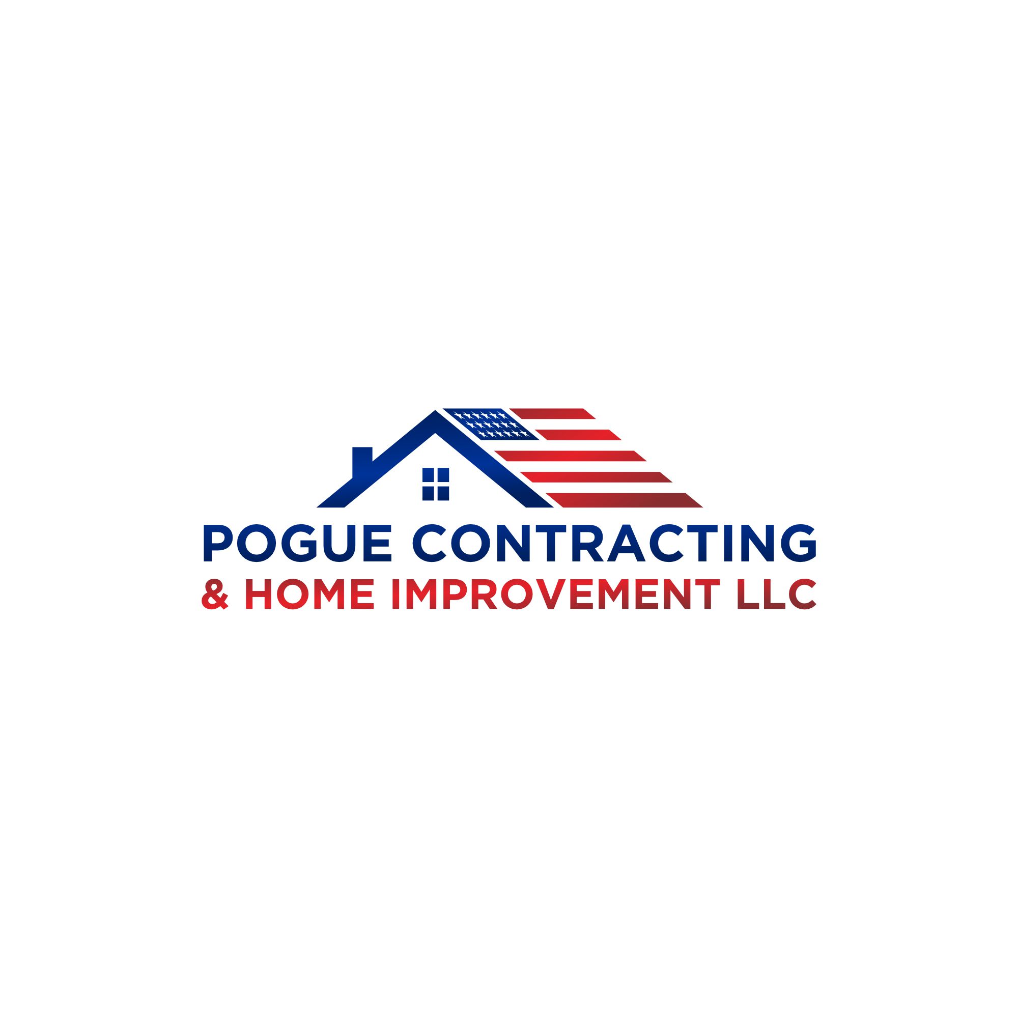 Logo-Design von hidro für Pogue Contracting And Home Improvement LLC | Design #35469612