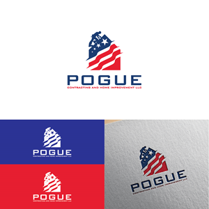 Logo Design by Maxo-Biz for Pogue Contracting And Home Improvement LLC | Design: #35475139