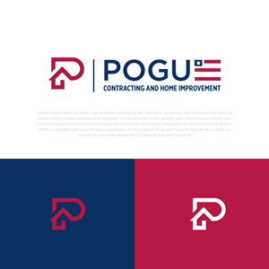 Logo Design by Abdul 20 for Pogue Contracting And Home Improvement LLC | Design: #35472011