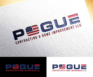Logo Design by step forward 2 for Pogue Contracting And Home Improvement LLC | Design: #35470490