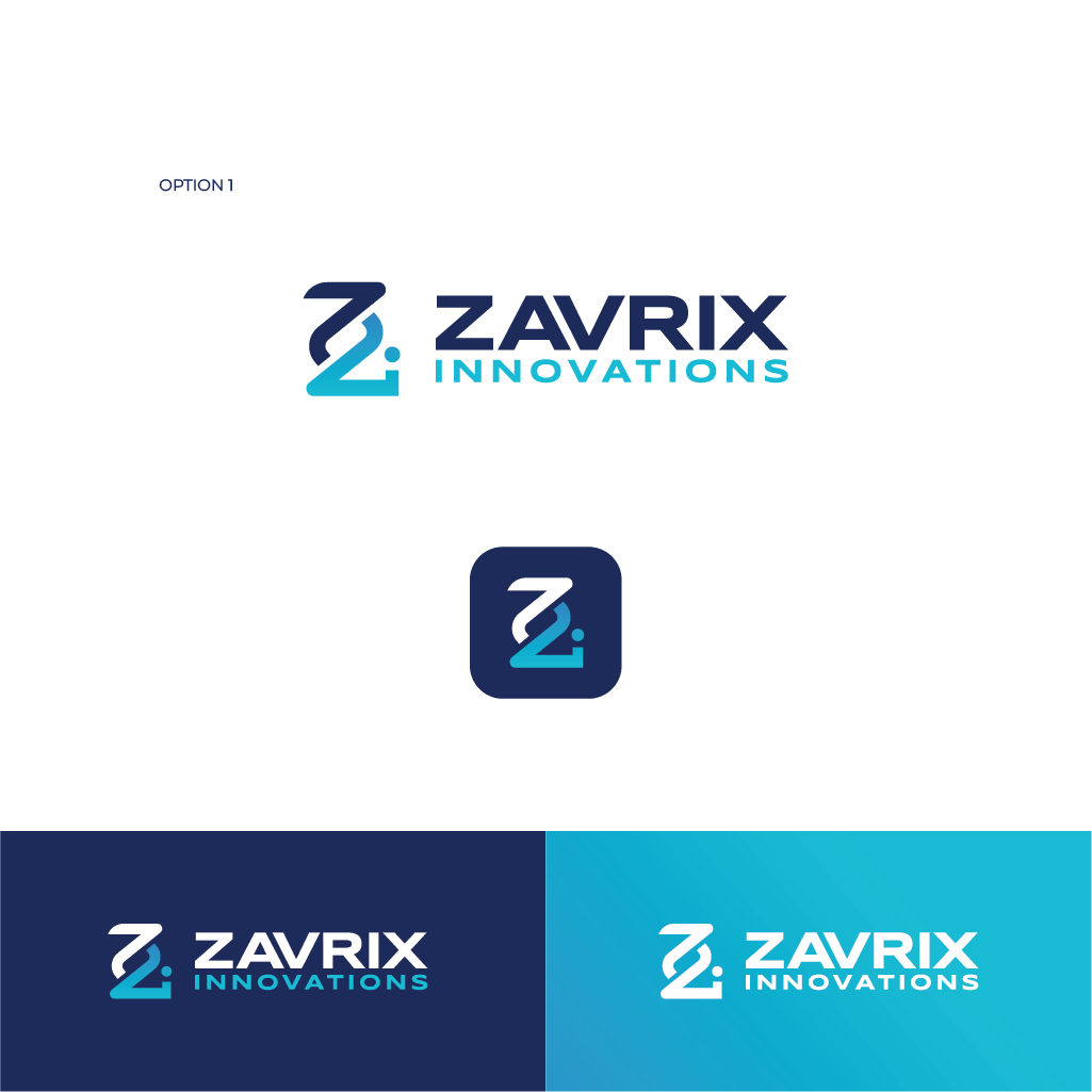 Logo Design by Jerwin Intac for ZAVRIX INNOVATIONS PTY LTD | Design #35499127