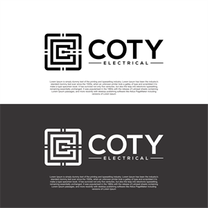 Logo Design by diego costa for Coty Electrical | Design: #35477116