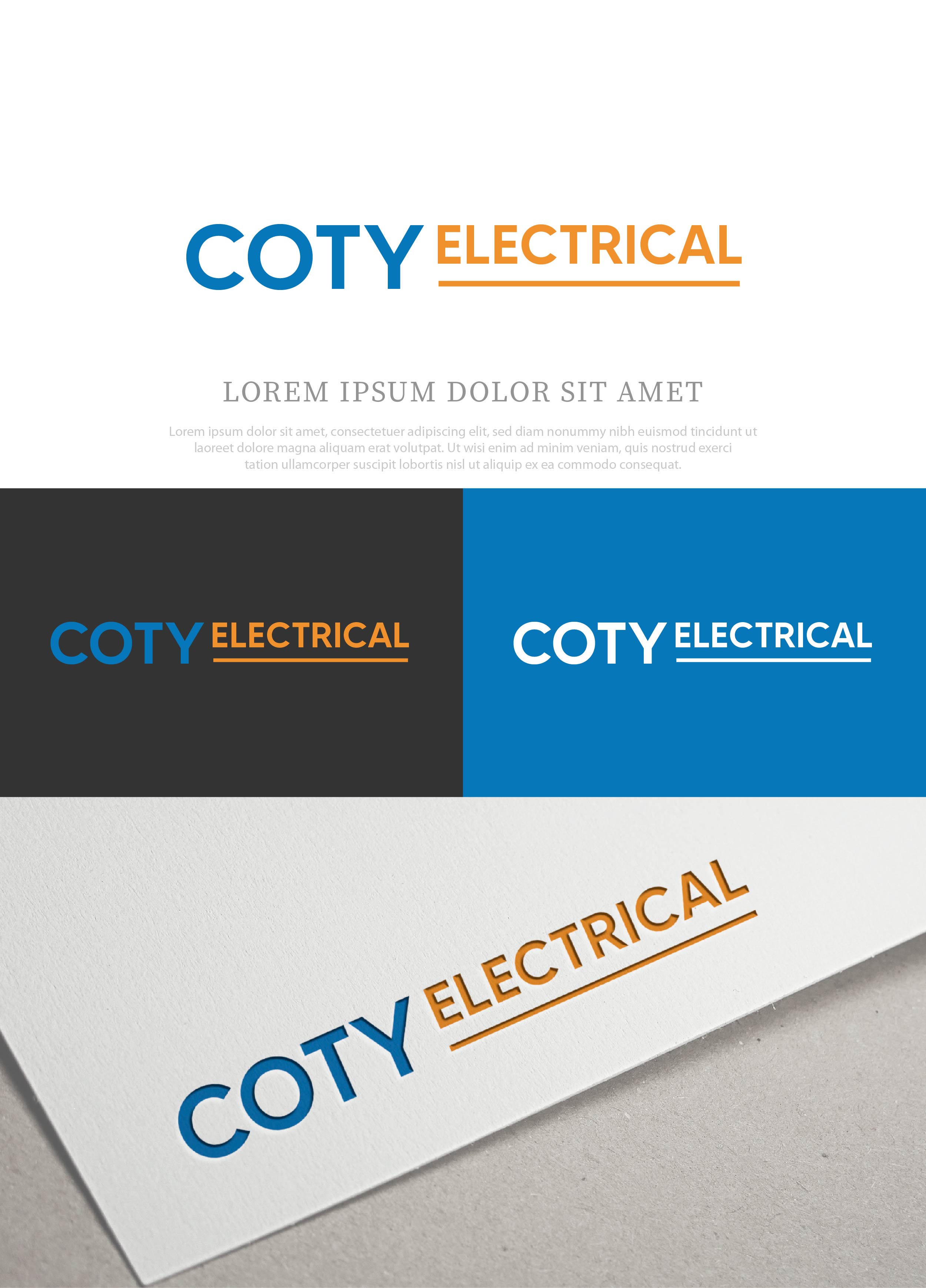 Diseño de Logo por NasarLogo para Coty Electrical | Diseño #35516697