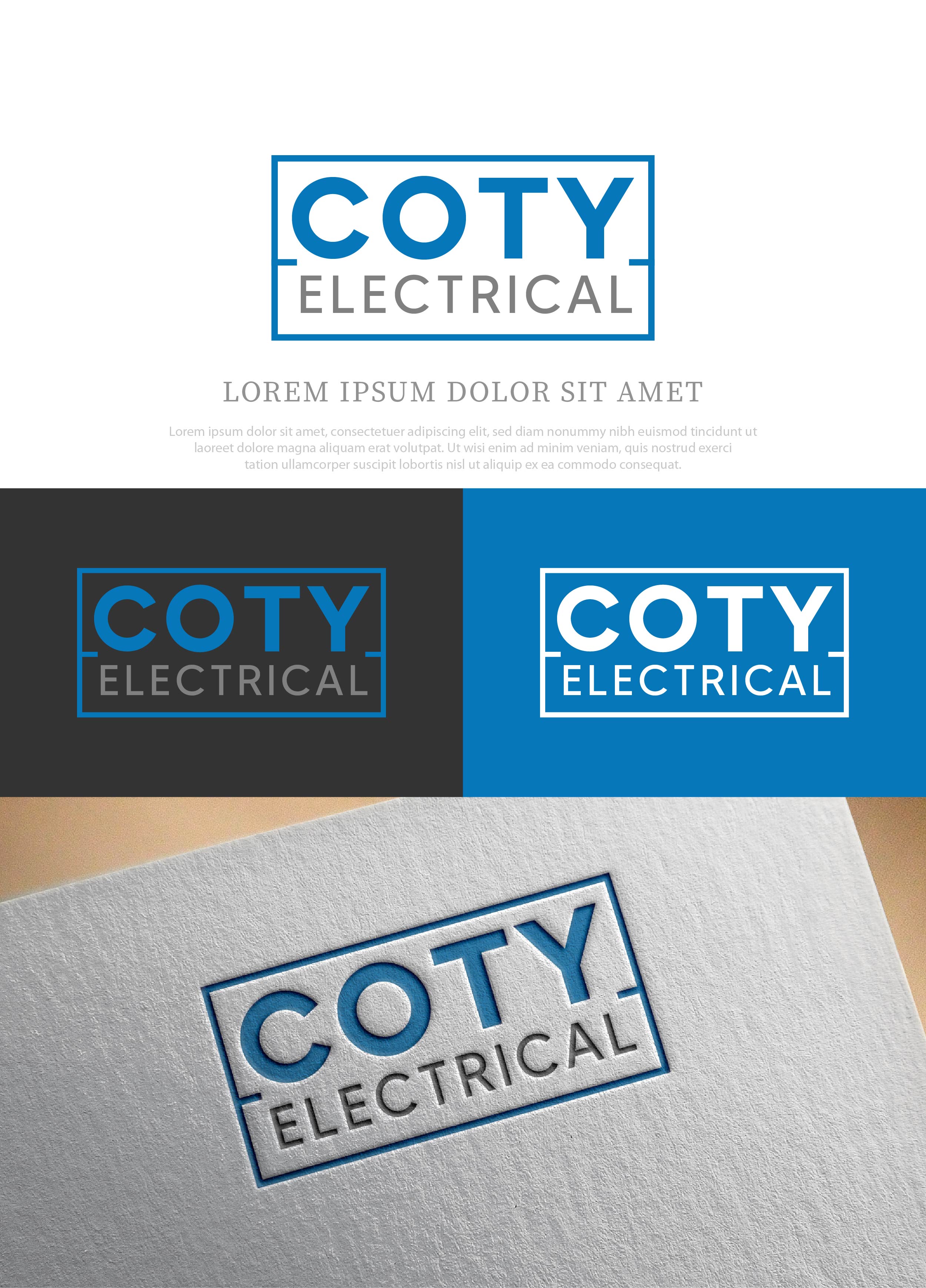 Diseño de Logo por NasarLogo para Coty Electrical | Diseño #35516829