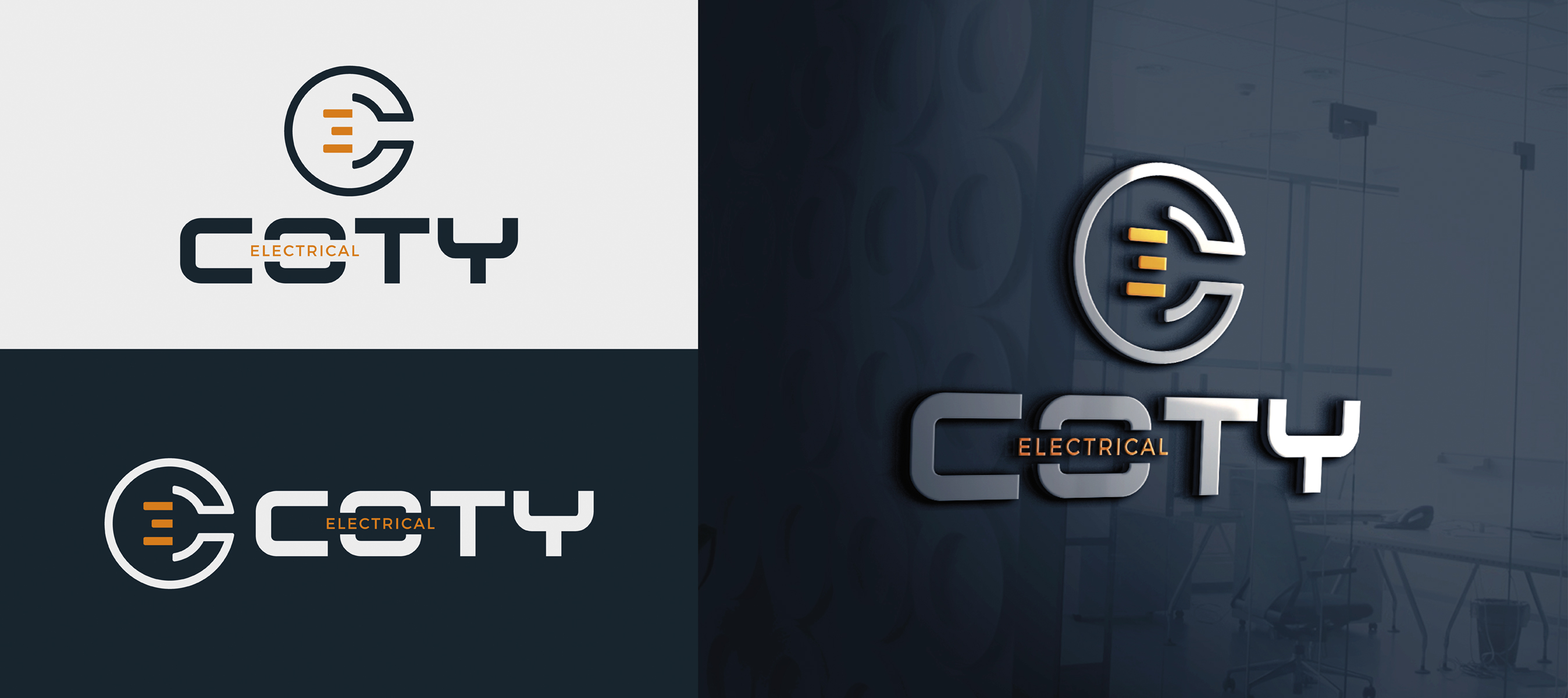 Logo Design by Ts Keepart for Coty Electrical | Design #35486452