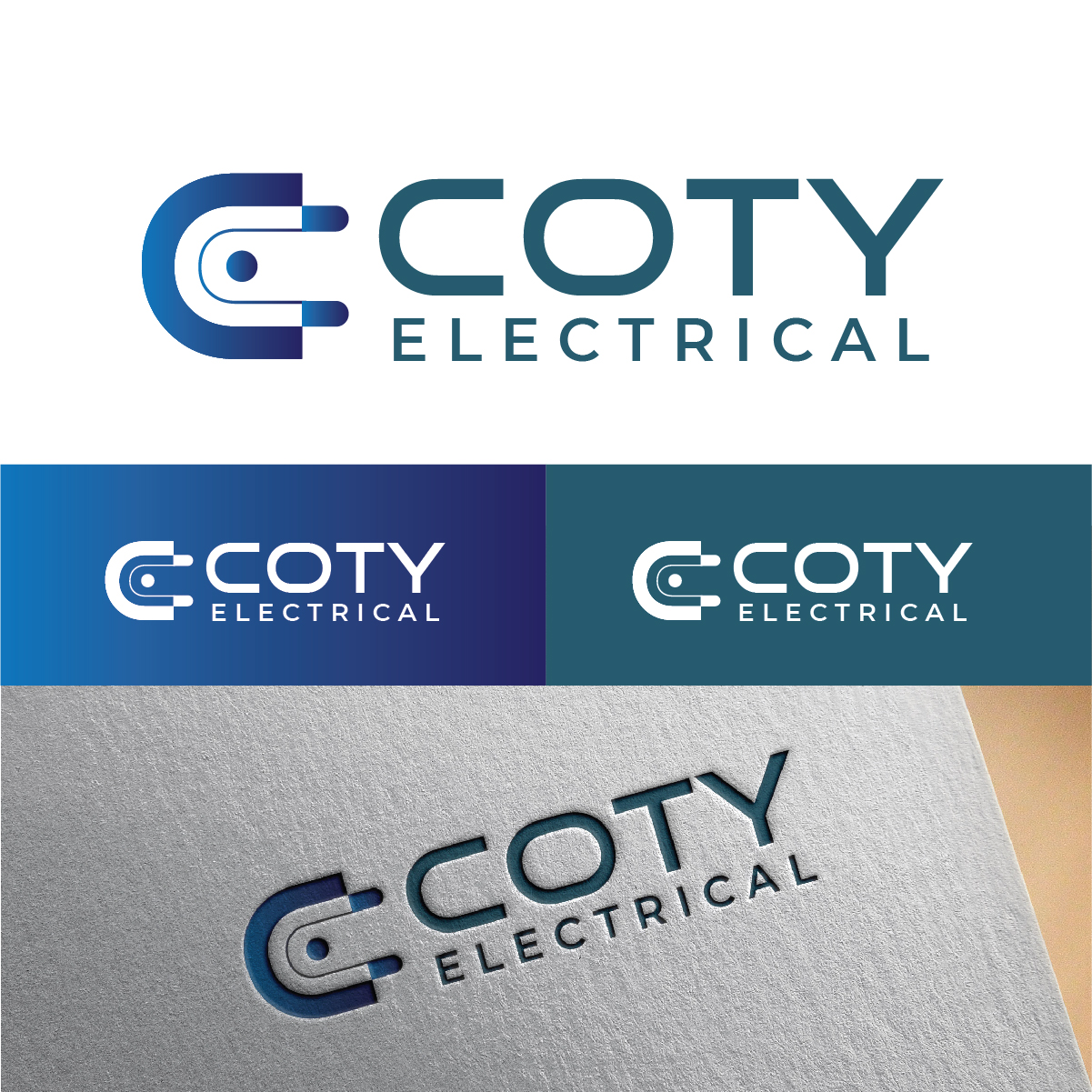 Logo Design by artmakers for Coty Electrical | Design #35477060