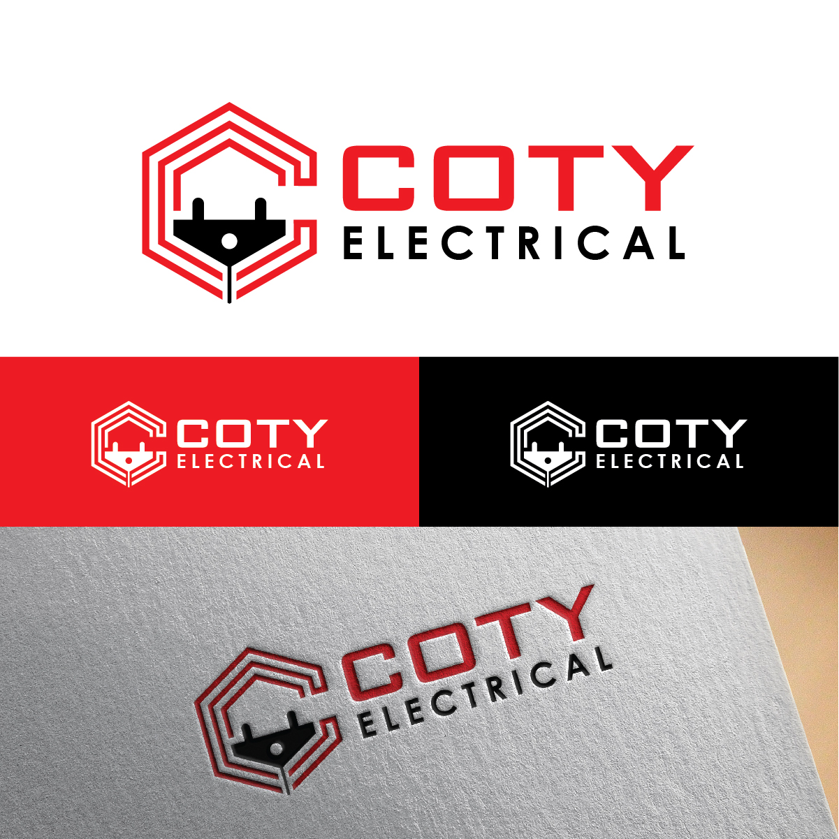 Logo Design by artmakers for Coty Electrical | Design #35477062