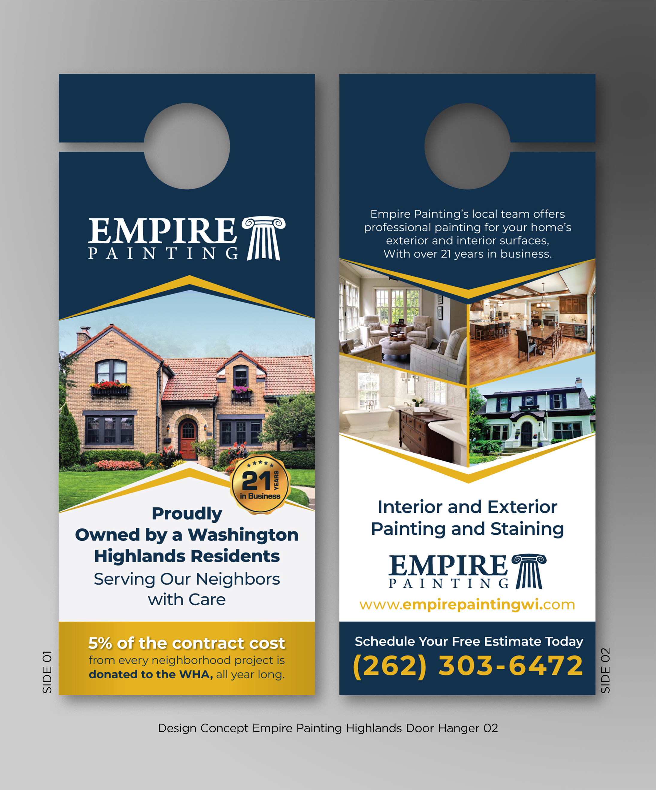 Print Design by D Creative for Empire Painting | Design #35515853