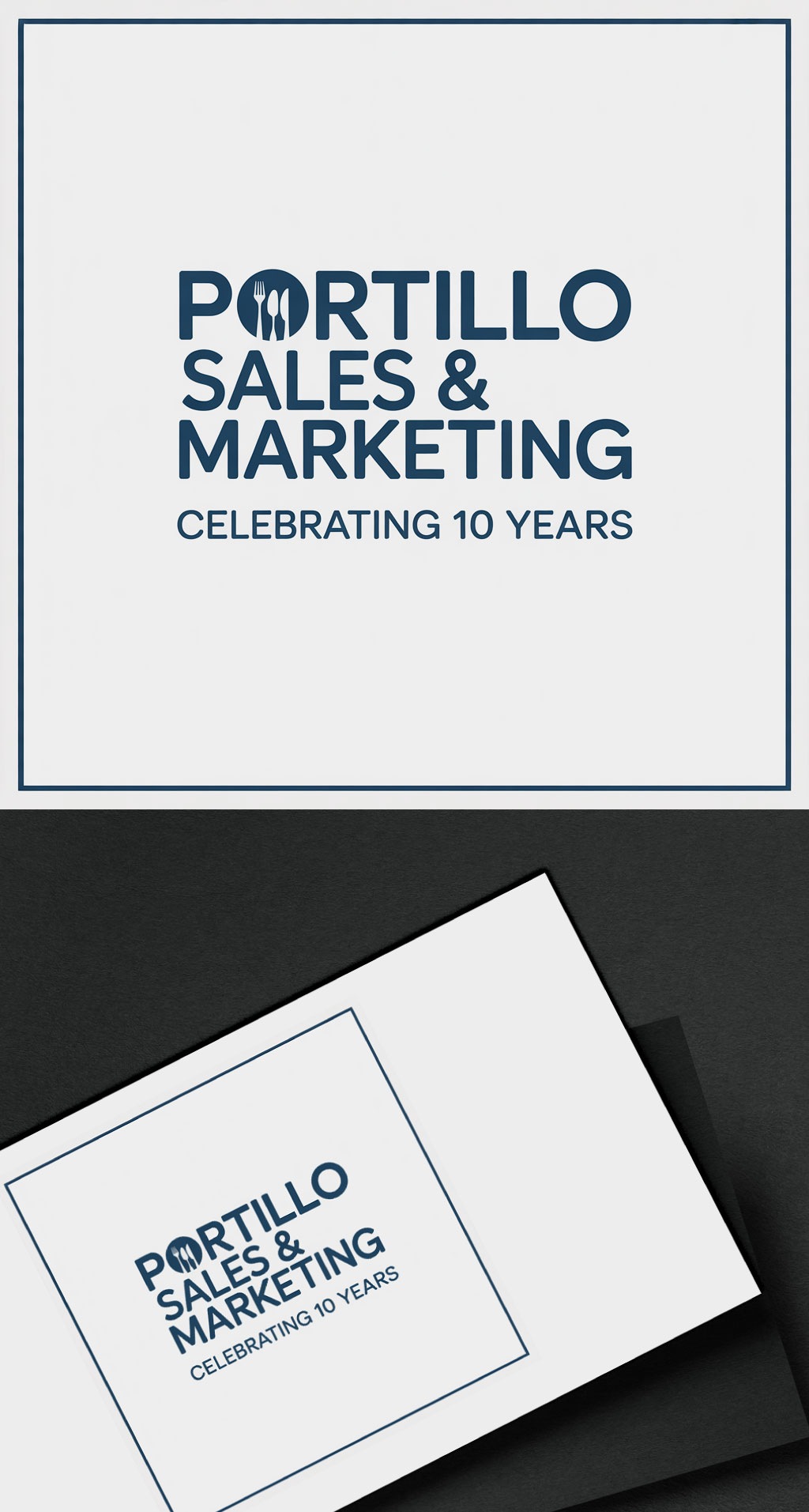Logo Design by KING JM for Portillo Sales & Marketing | Design #35477968