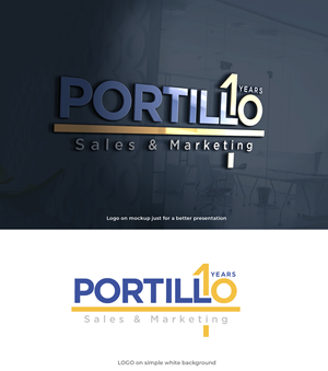 Logo Design by Asad Shaikh for Portillo Sales & Marketing | Design: #35477119