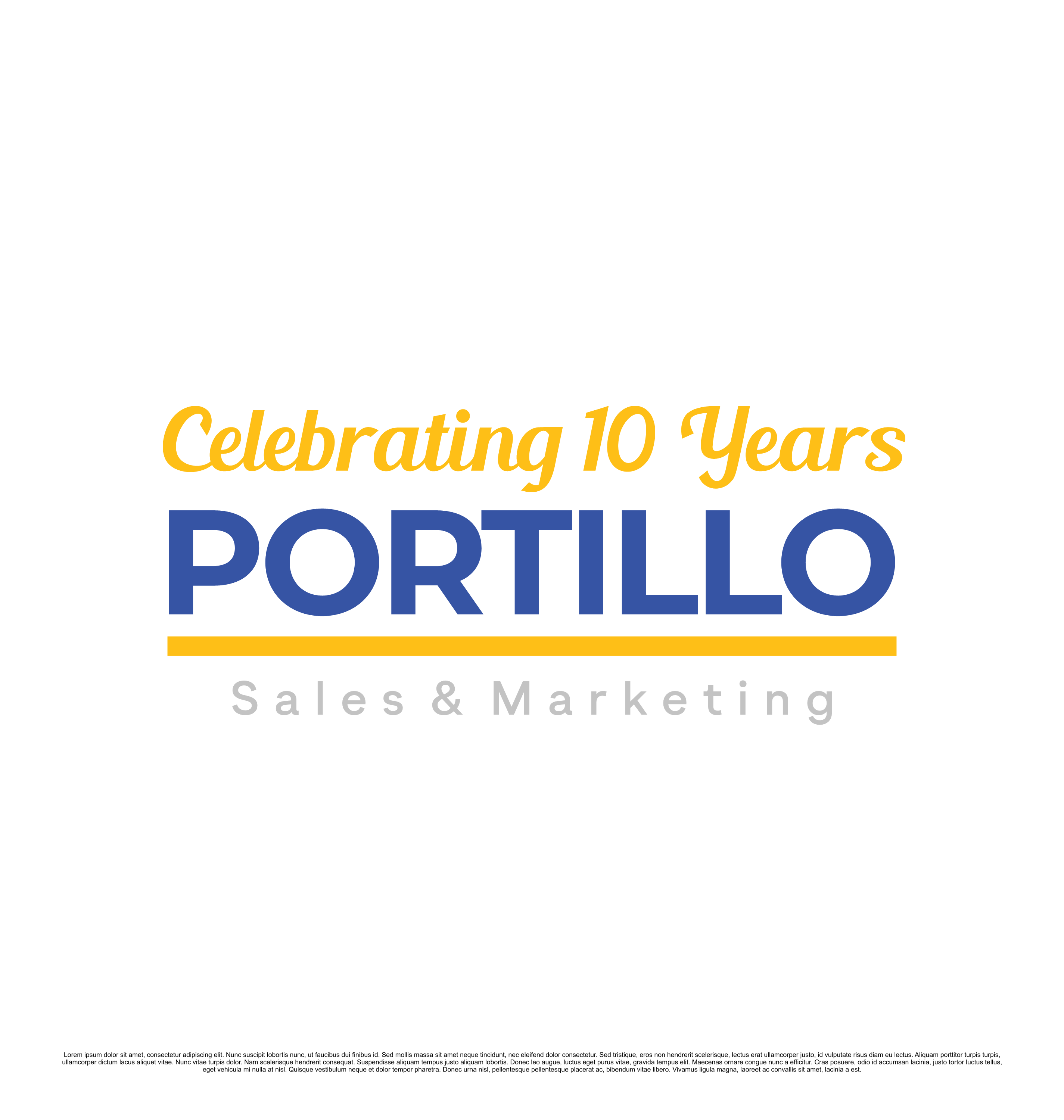 Logo Design by saesean for Portillo Sales & Marketing | Design #35480681