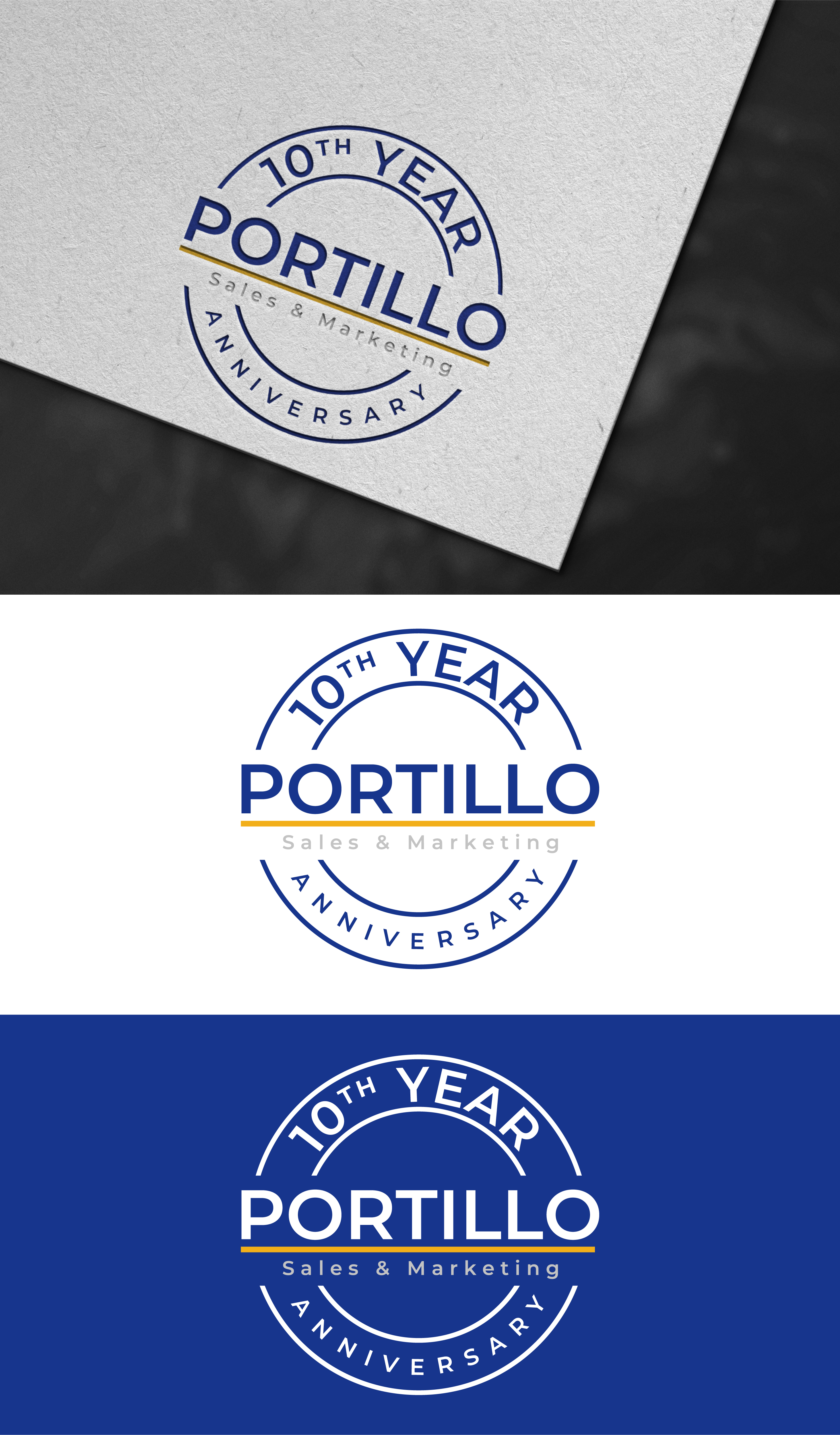 Logo Design by AKTech for Portillo Sales & Marketing | Design #35492442