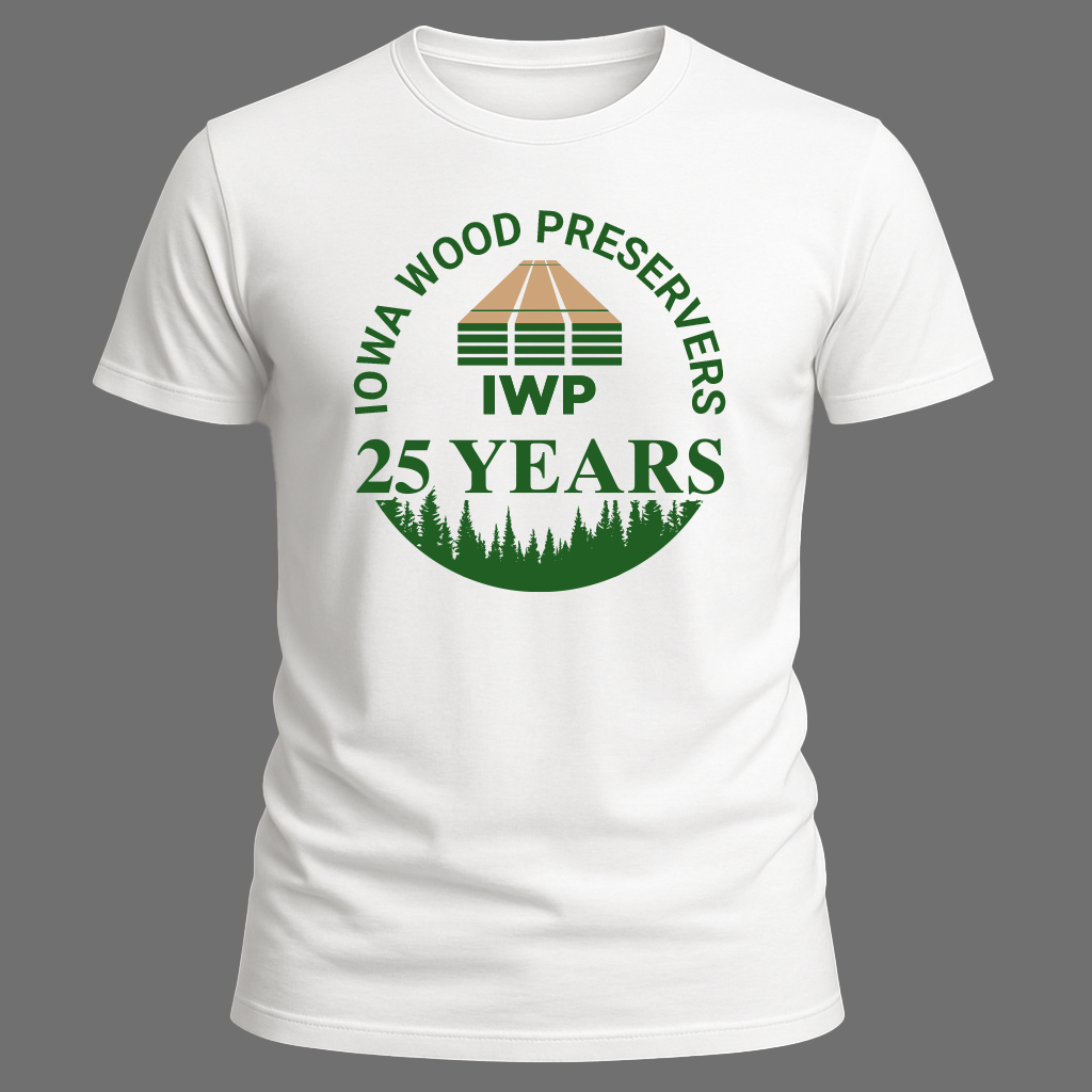 T-shirt Design by Karim Craft for Iowa Wood Preservers | Design #35475743