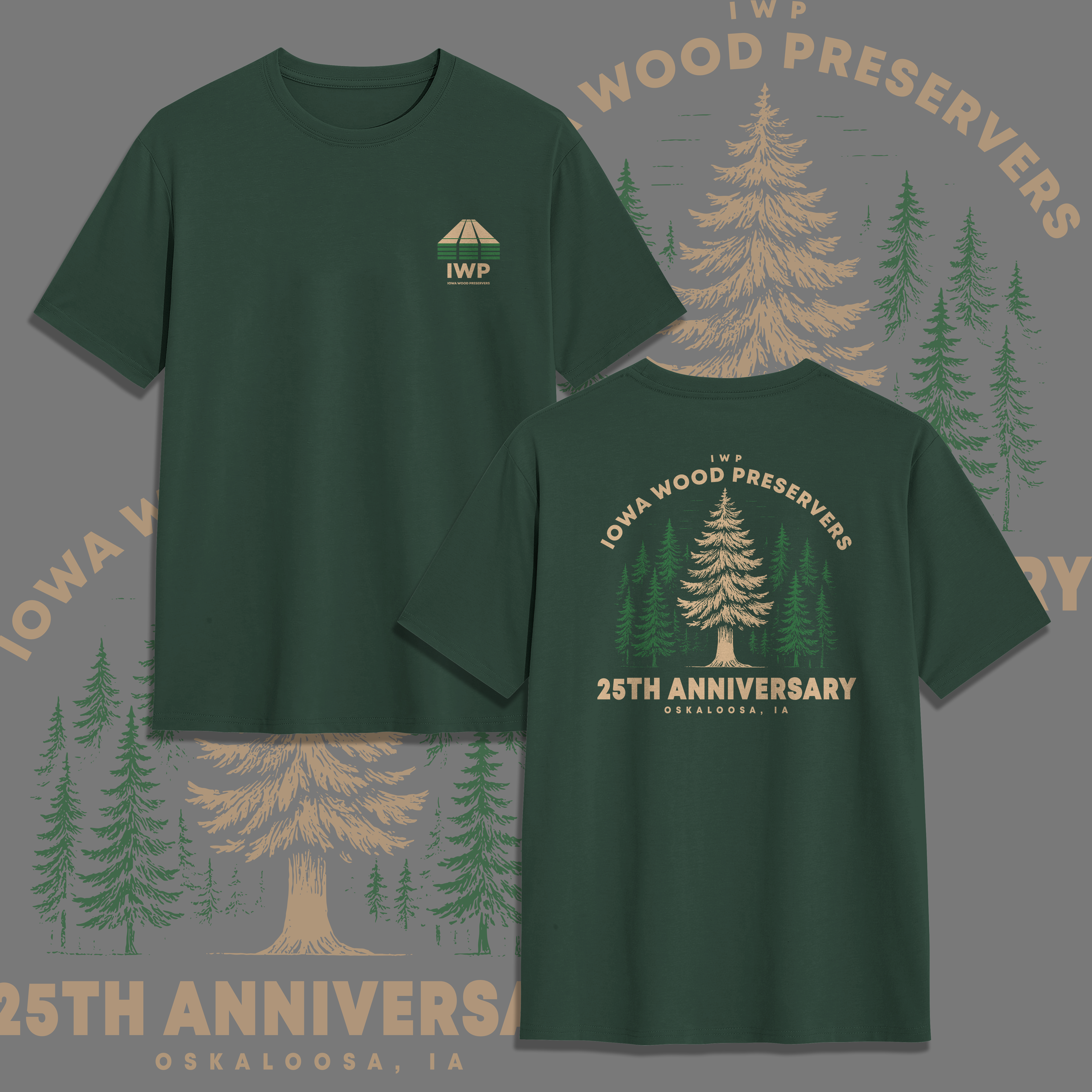 T-shirt Design by V FOUR Design for Iowa Wood Preservers | Design: #35508333