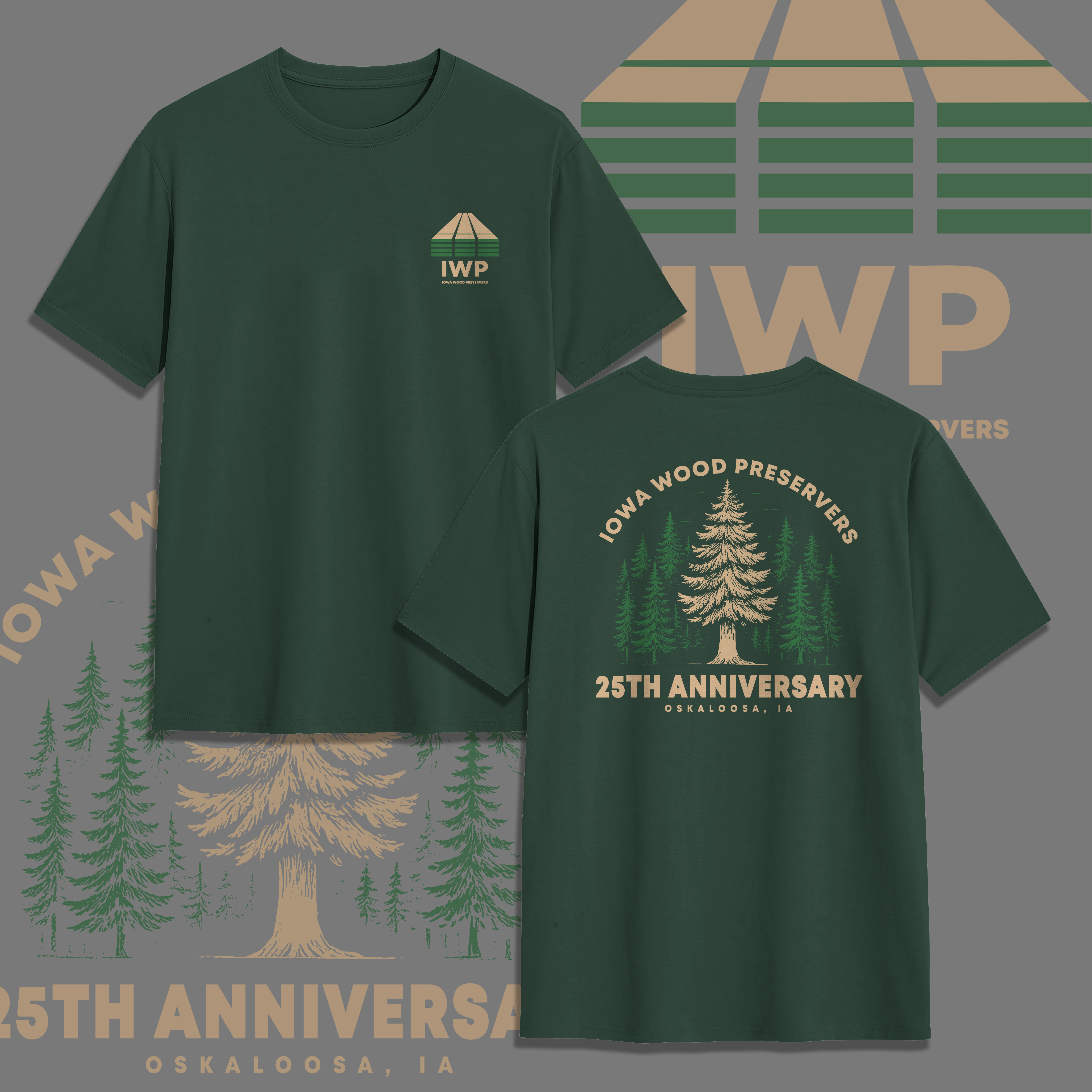 T-shirt Design by V FOUR DESIGN for Iowa Wood Preservers | Design #35554621