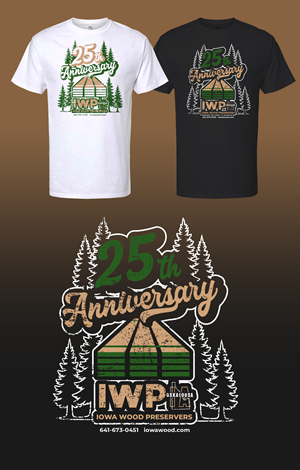 T-shirt Design by KickArt for Iowa Wood Preservers | Design: #35476724
