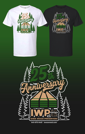 T-shirt Design by KickArt for Iowa Wood Preservers | Design: #35476725