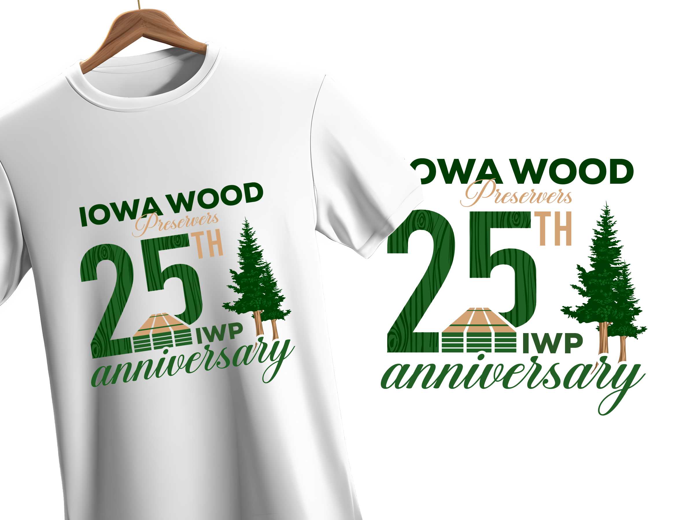 T-shirt Design by debdesign for Iowa Wood Preservers | Design #35479400