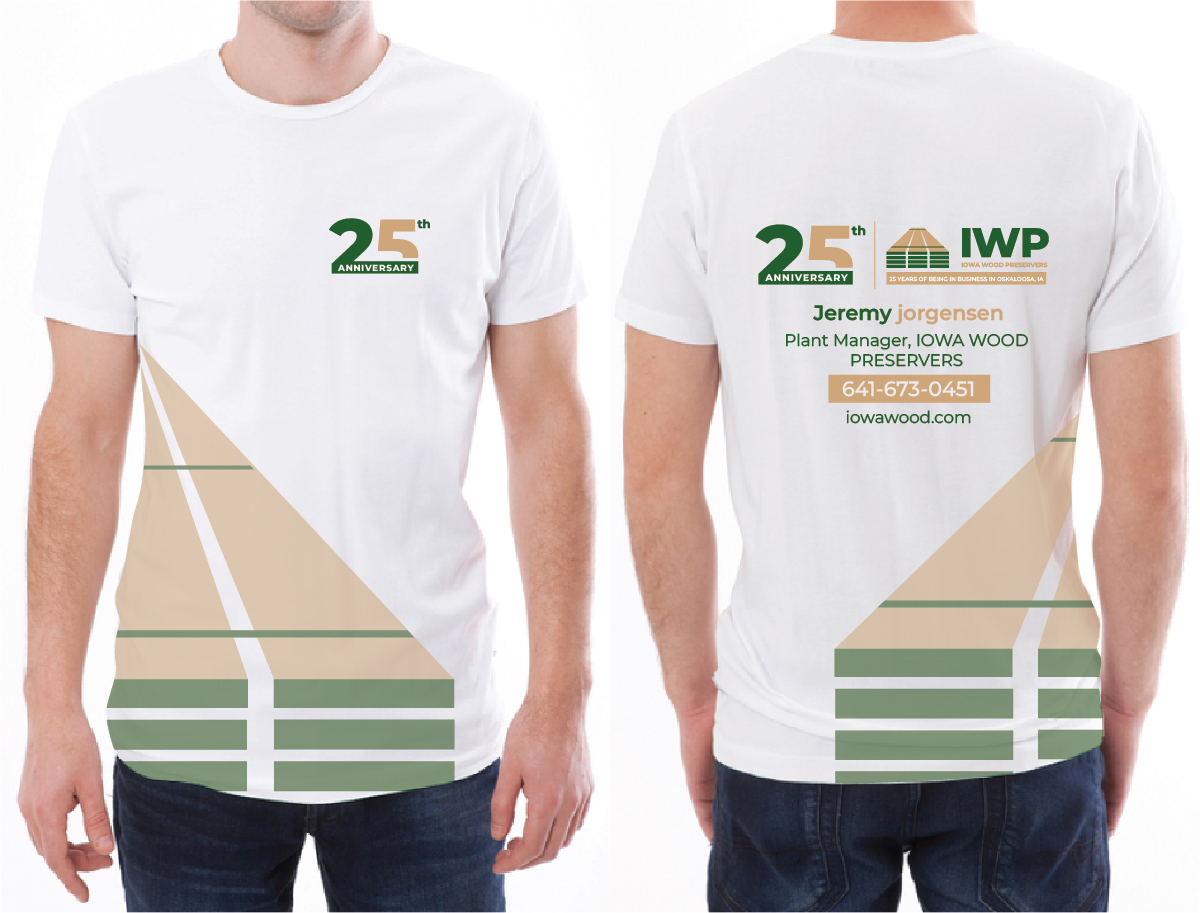 T-shirt Design by Maxo-Biz for Iowa Wood Preservers | Design #35506291