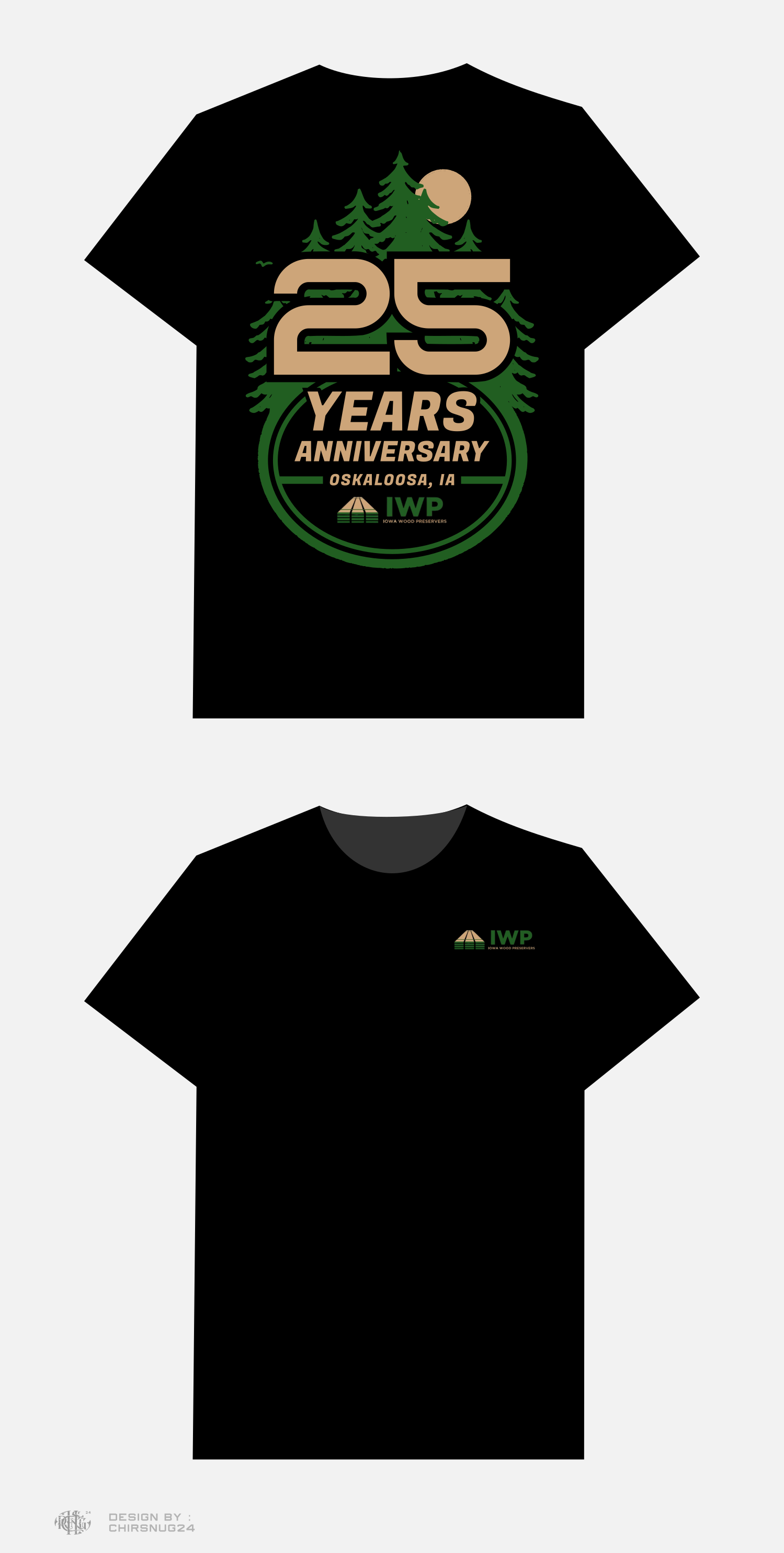 T-shirt Design by chrisnug24 for Iowa Wood Preservers | Design #35512835