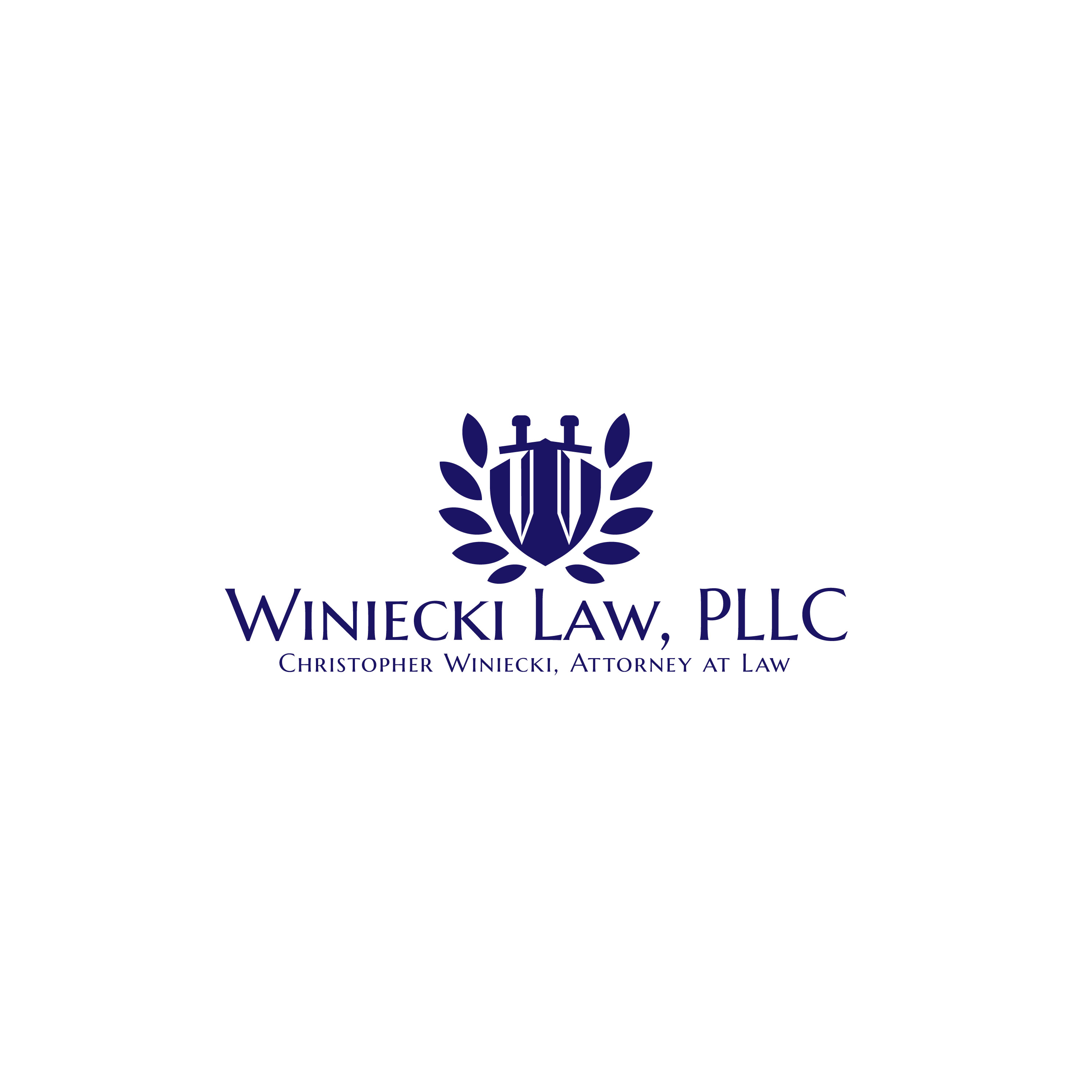 Logo Design by Jhannel55 for Winiecki Law PLLC | Design #35477748