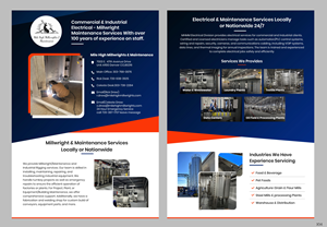 Flyer-Design von pb für Mile High Millwrights and Maintenance | Design: #35480755