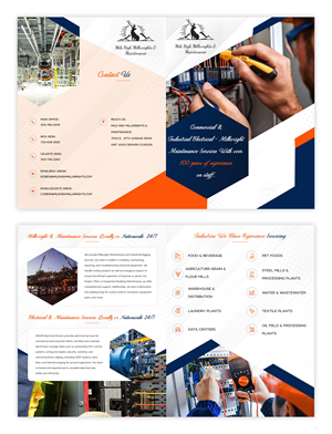 Flyer-Design von pb für Mile High Millwrights and Maintenance | Design: #35480765