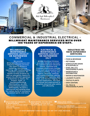 Flyer-Design von janiceg für Mile High Millwrights and Maintenance | Design: #35481249