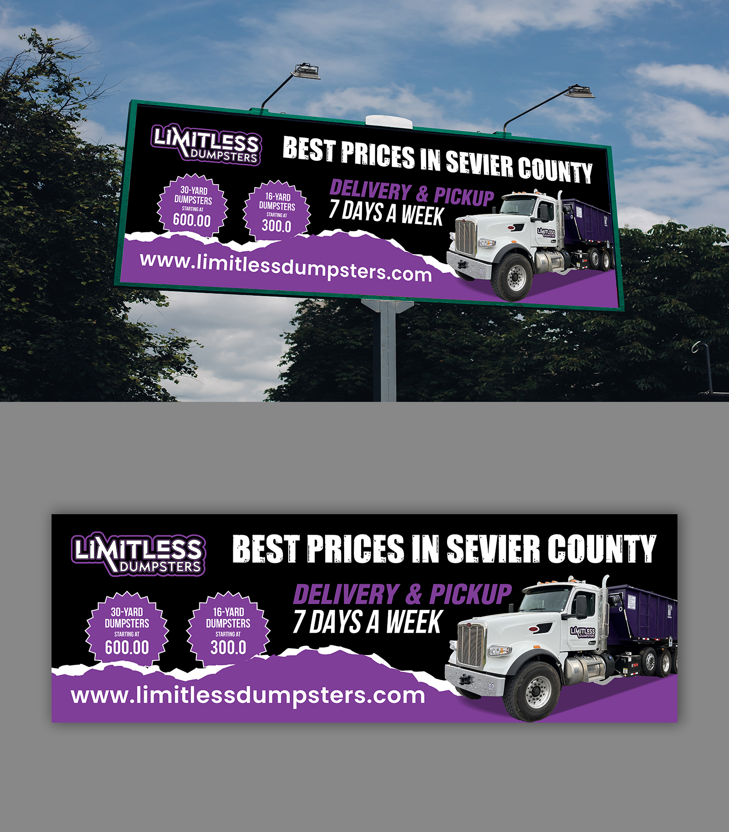 Werbetafel-Design von debdesign für dieses Projekt | Design #35483153