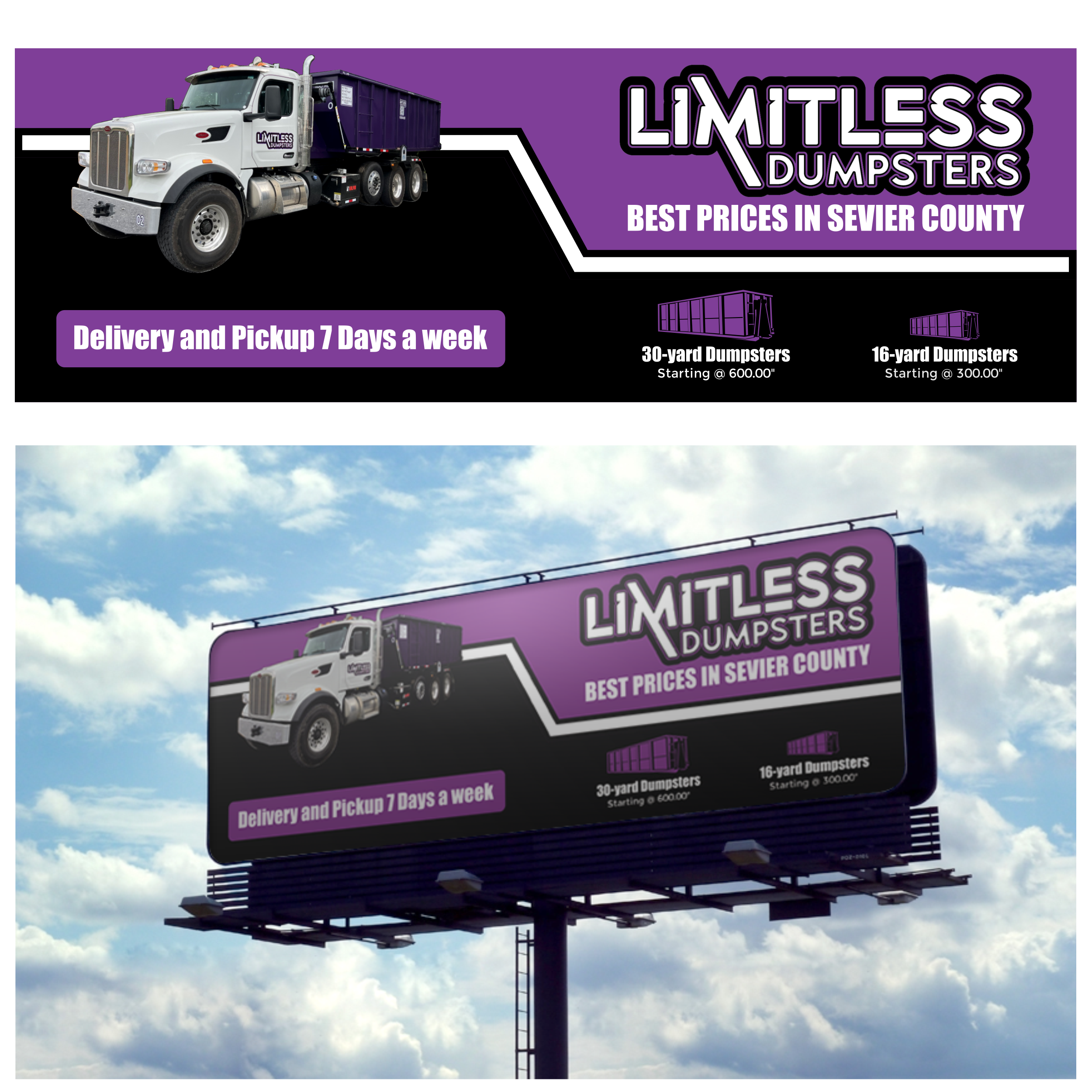 Werbetafel-Design von luckdesign für dieses Projekt | Design #35481754