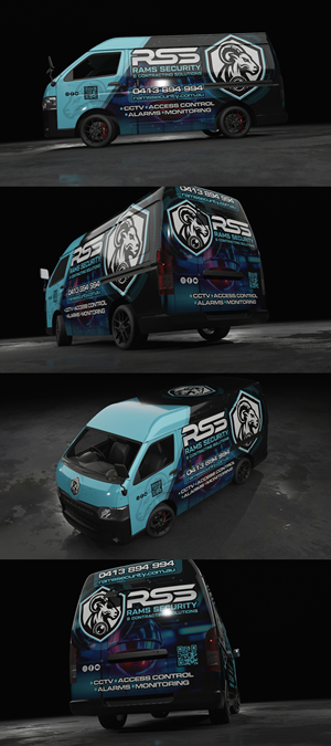 Car Wrap Design by VEDG for Rams Security Solutions | Design: #35507255