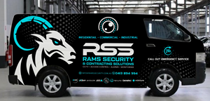 Car Wrap Design by Kira Graphics for Rams Security Solutions | Design: #35530412