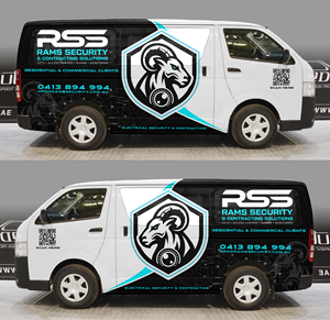 Car Wrap Design by AZ_Studio for Rams Security Solutions | Design #35507654