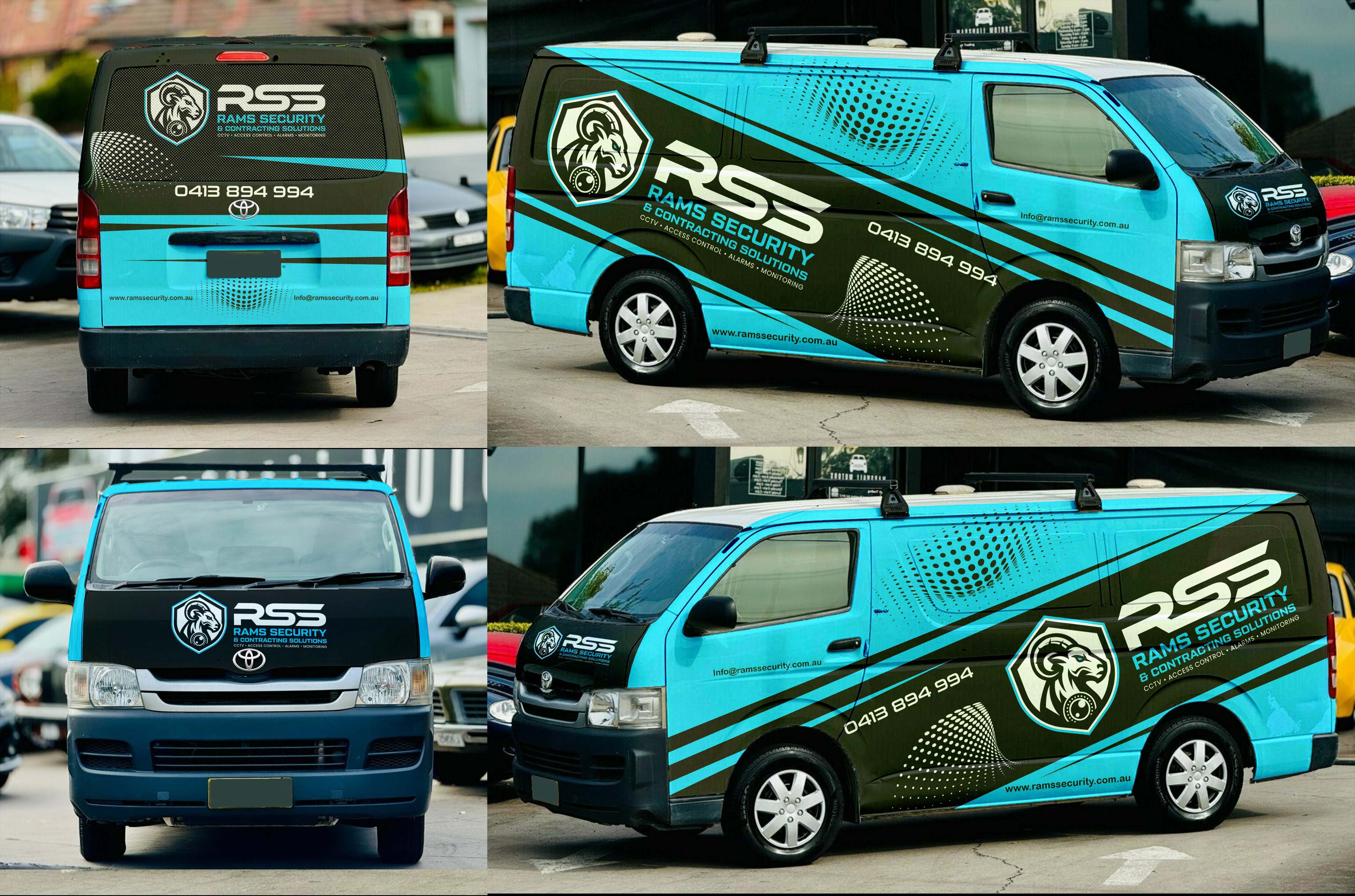 Car Wrap Design by tamtama for Rams Security Solutions | Design #35555308