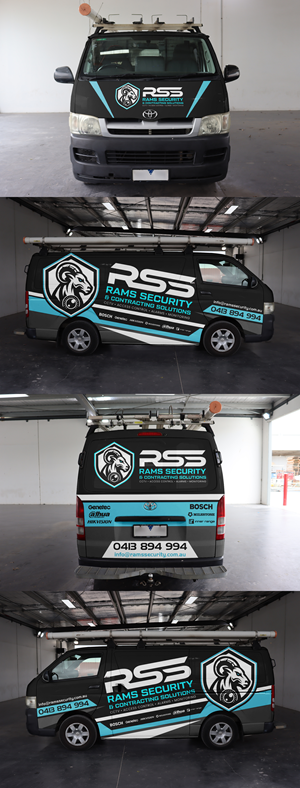 Car Wrap Design by ANGGI MAULANA PRAKOSO for Rams Security Solutions | Design: #35488621