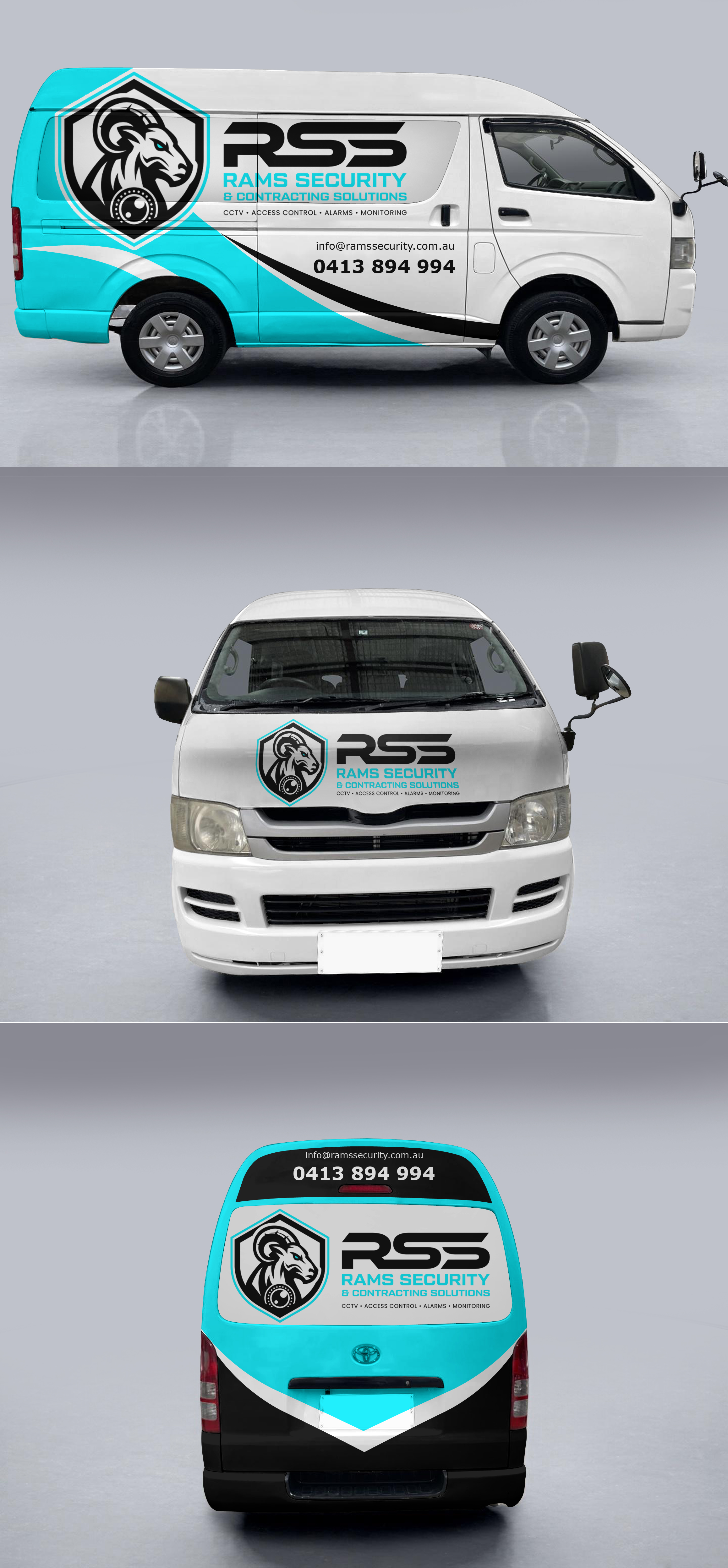 Design de Covering de Véhicule par Martin Prihatna pour Rams Security Solutions | Design #35488786